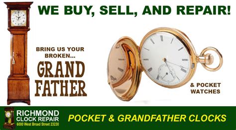 grandfather clock repair richmond va.